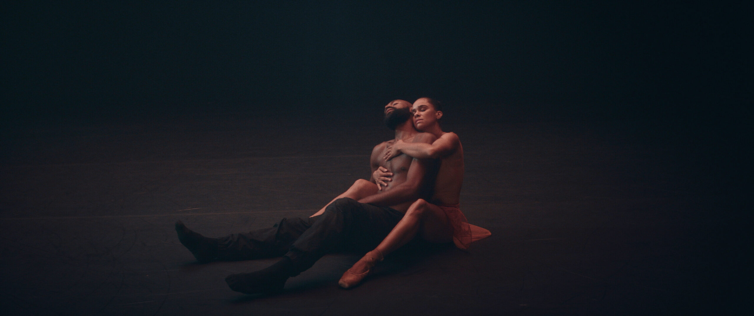 231762e8-805c-48bc-ac3e-bdb29f285c86 Babatunji Johnson and Misty Copeland in a duet